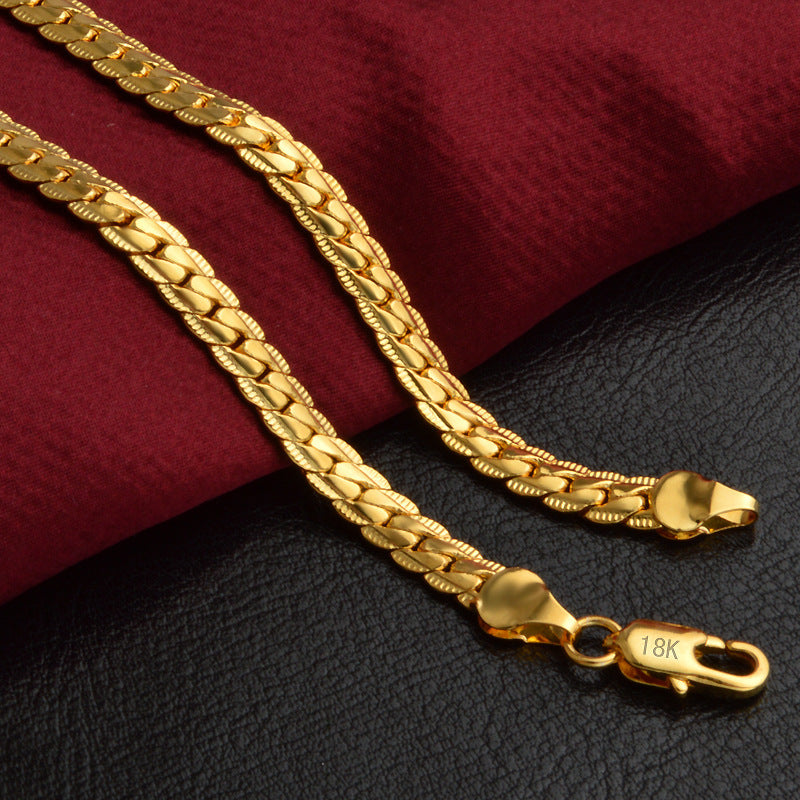 Gold-plated necklace