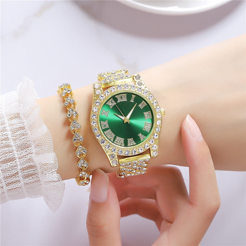 Fashion Luxury Colorful Literal Watch